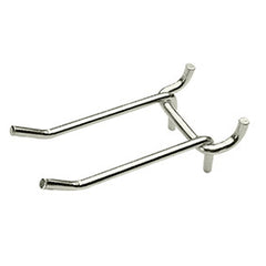 3" double peg hooks (set of 3)